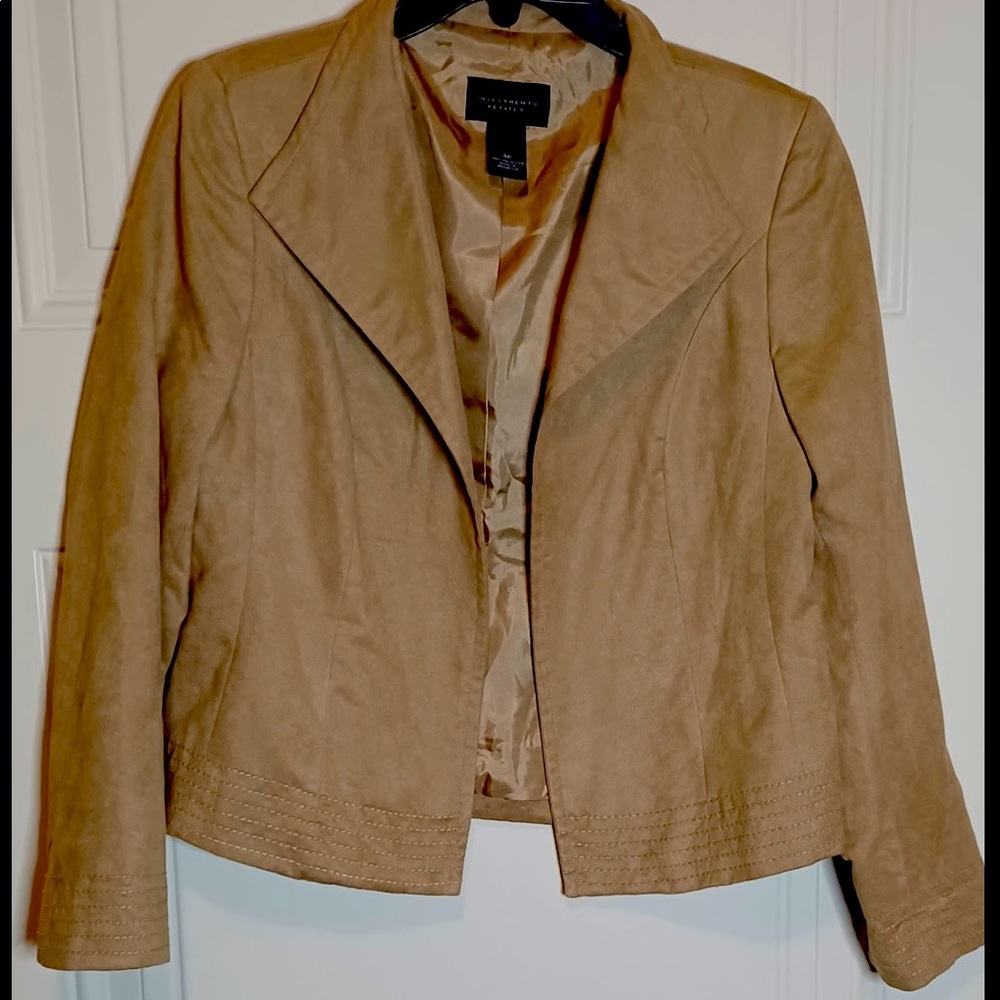 Camel Suede Jacket